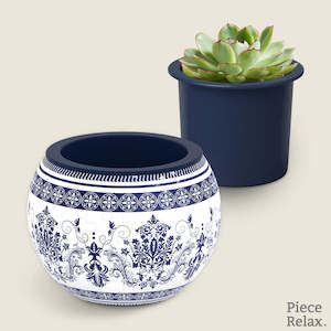 Classic Ornamental Style - Flower Pot Jigsaw Puzzle