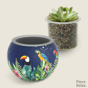 Bird of Paradise - Flower Pot Jigsaw Puzzle