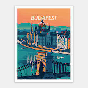 World Travel - Budapest - 1200 Piece Jigsaw Puzzle