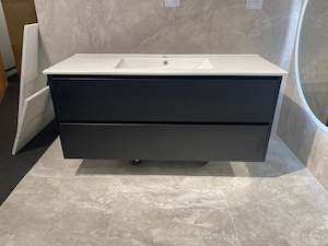 Dew Vanity Standard Top 1200 mm Black Wilderness