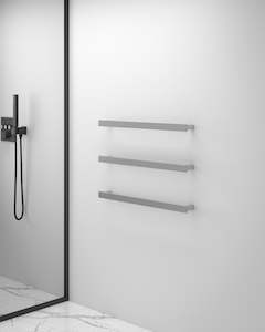 Heated Towel Rails: Melody | Square Horizontal Heated Towel Bar 12V 700MM