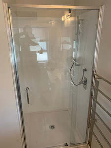 Framed Alcove Shower Pivot Door