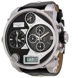 Diesel SBA Dual Time 65m Mr Daddy 1.0 Watch DZ7125