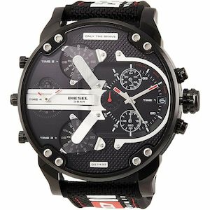 Diesel Mr. Daddy 2.0 Chronograph Quartz Black Dial Men's Watch DZ7433