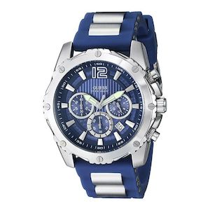 Guess Sport Two-tone Silicone Strap Men's Watch W0167G3