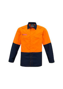 Shirts: Mens Hi Vis Spliced Shirt