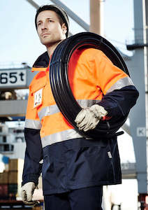 Jackets: Mens Hi Vis Ultralite Waterproof Jacket