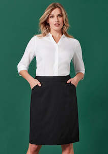 Womens Renew Functional Pencil Skirt RGS403L 4 / Navy Dusk