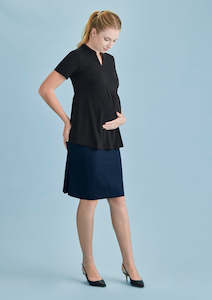 Womens Cool StretchMaternity Skirt RGS307L S / Black