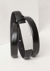 Biz Corporates Accessories: Womens Leather Belt RA972L L / Black