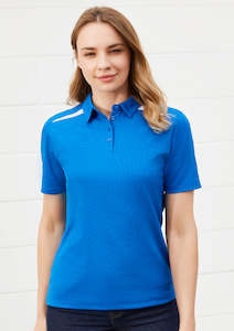 Womens Sonar Short Sleeve Polo P901LS 8 / Navy/Sky