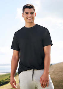 Biz Collection Tees: Mens Action Short Sleeve Tee T207MS S / Black