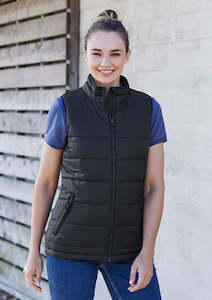 Biz Collection Jackets: Womens Alpine Vest J211L XL / Black