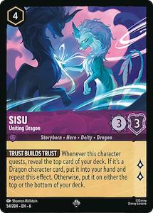 Hobby equipment and supply: Sisu - Uniting Dragon (54/204) [Azurite Sea]