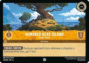 Hobby equipment and supply: Hundred Acre Island - Pooh's Home (34/204) [Azurite Sea]