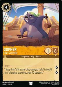 Hobby equipment and supply: Gopher - Ship's Carpenter (4/204) [Azurite Sea]