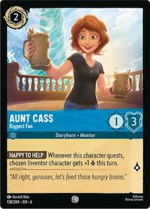 Hobby equipment and supply: Aunt Cass - Biggest Fan (138/204) [Azurite Sea]