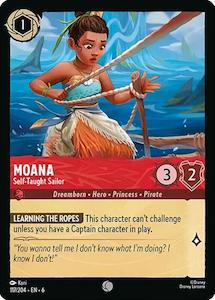 Moana - Self-Taught Sailor (117/204) [Azurite Sea]