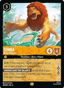 Hobby equipment and supply: Simba - Pride Protector (20/204) [Azurite Sea]