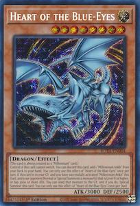 Hobby equipment and supply: Heart of the Blue-Eyes [ROTA-EN004] Secret Rare