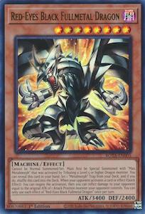 Hobby equipment and supply: Red-Eyes Black Fullmetal Dragon [ROTA-EN005] Ultra Rare