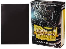 Dragonshield Yugioh Sleeves (60) Black Classic