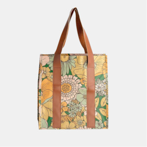 Market Bag - Green Garden