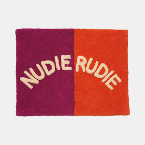 Tula Nudie Rudie Bath Mat - Poppy