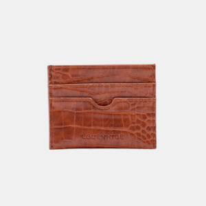 Louenhide: Ava Cardholder - Croc Tan