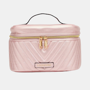 Amalfi Cosmetic Case - Pearl Pink