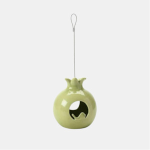 Sophie Conran Ceramic Bird Feeder - Pomegranate