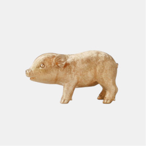 Pig Money Box GOLD