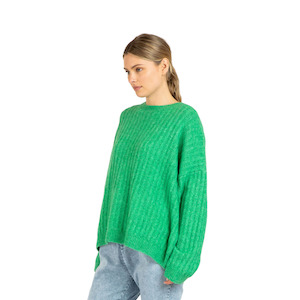 Kayla Knit Jumper - Apple