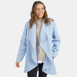 Abigail Coat - Sky Blue