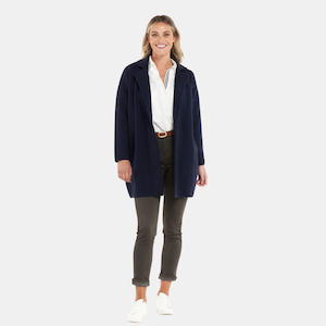 Sweaters Jackets: Bristol Coatigan - Midnight Blue