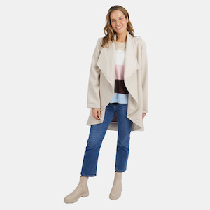 Sweaters Jackets: Abigail Coat - Oatmeal