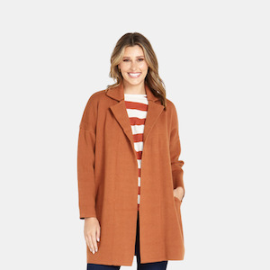 Sweaters Jackets: Bristol Coatigan - Caramel