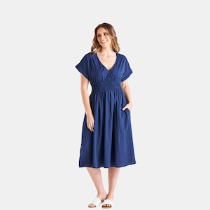 Carrie Dress - Navy