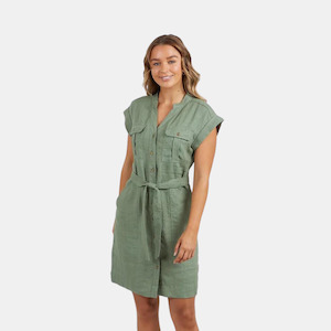 Harlow Dress - Khaki