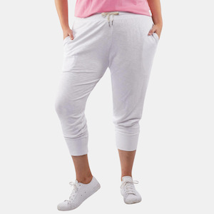 Trousers Pants: Fundamental Brunch Pant - White