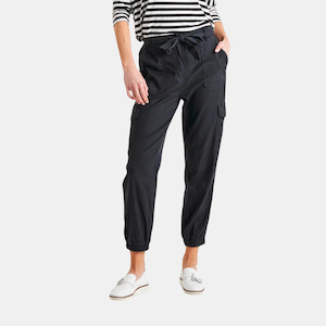 Caterbury Lyocell Cargo Pants - Charcoal