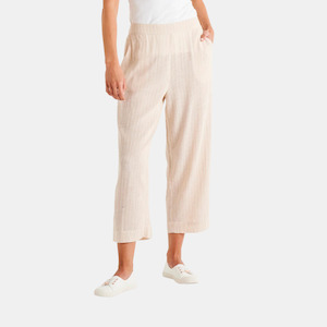 Parker Pant - Natural Stripe