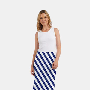 Palermo Stripe Skirt