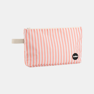 Holiday Wet Bag - Coral Stripe