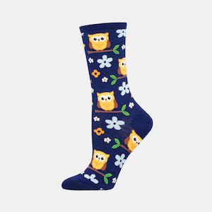 Women's Socks Night Owl - Navy