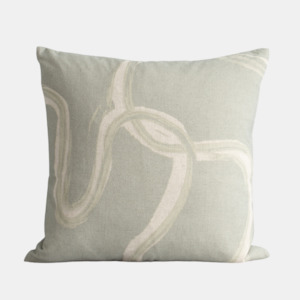 Mulberi: Machu Cushion 50x50cm - Moss