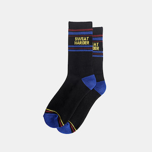 Socks - Black - Sweat Harder