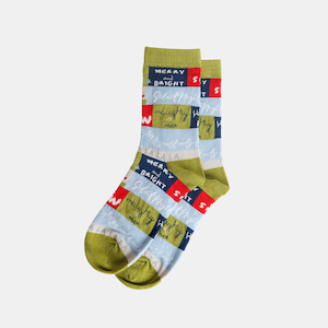 Socks - Green - Xmas