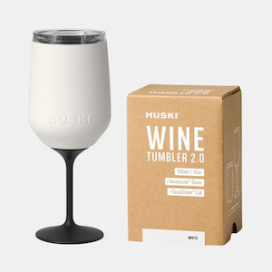 Huski Wine Tumbler 2.0 - White