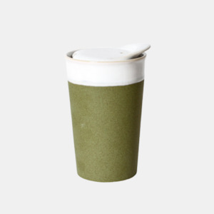 Its A Keeper Ceramic Cup - Sprout Green Tall